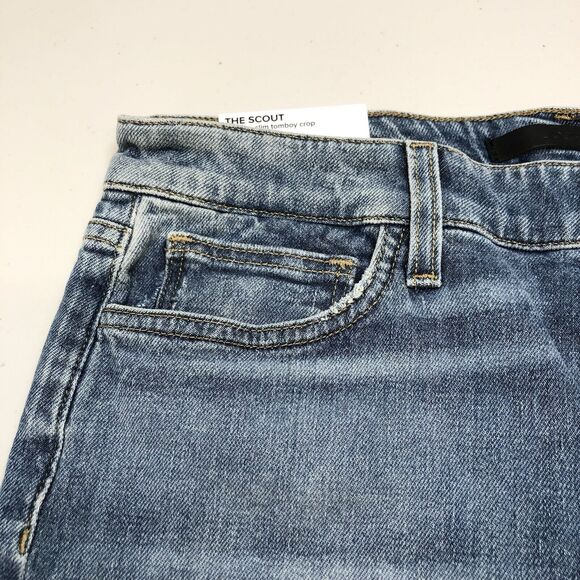 Joe’s Women’s THE SCOUT Mid Rise Slim Tomboy Cropped Jeans Sz 30 TLGTWZ5992 - Picture 5 of 13